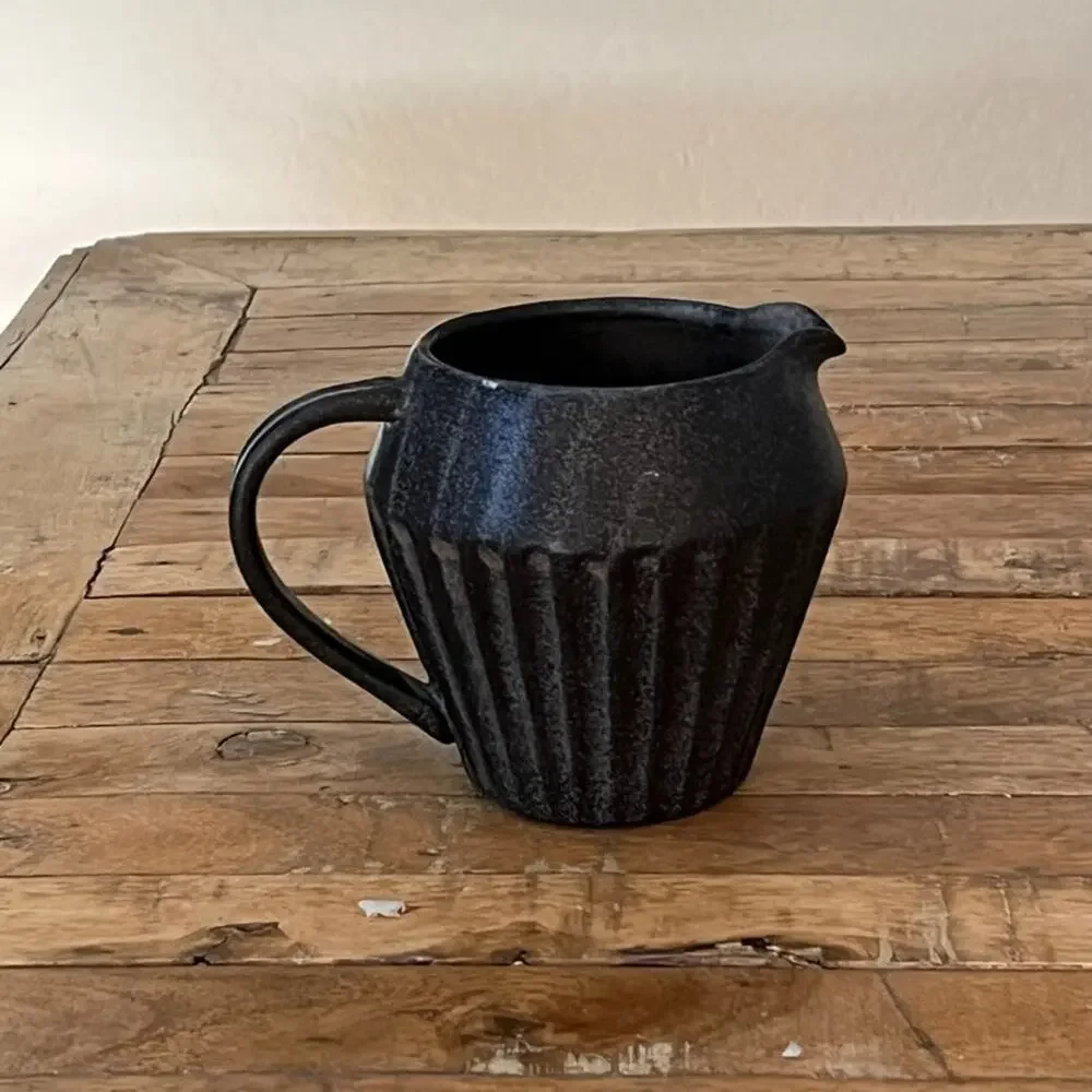 Creative Co-op Stoneware Creamer 5
